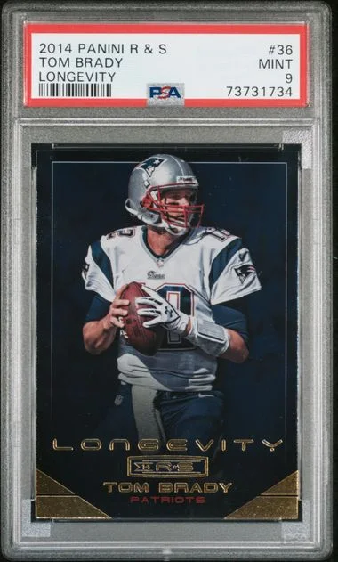 2014 Panini Tom Brady Rookies & Stars Longevity #36 card image