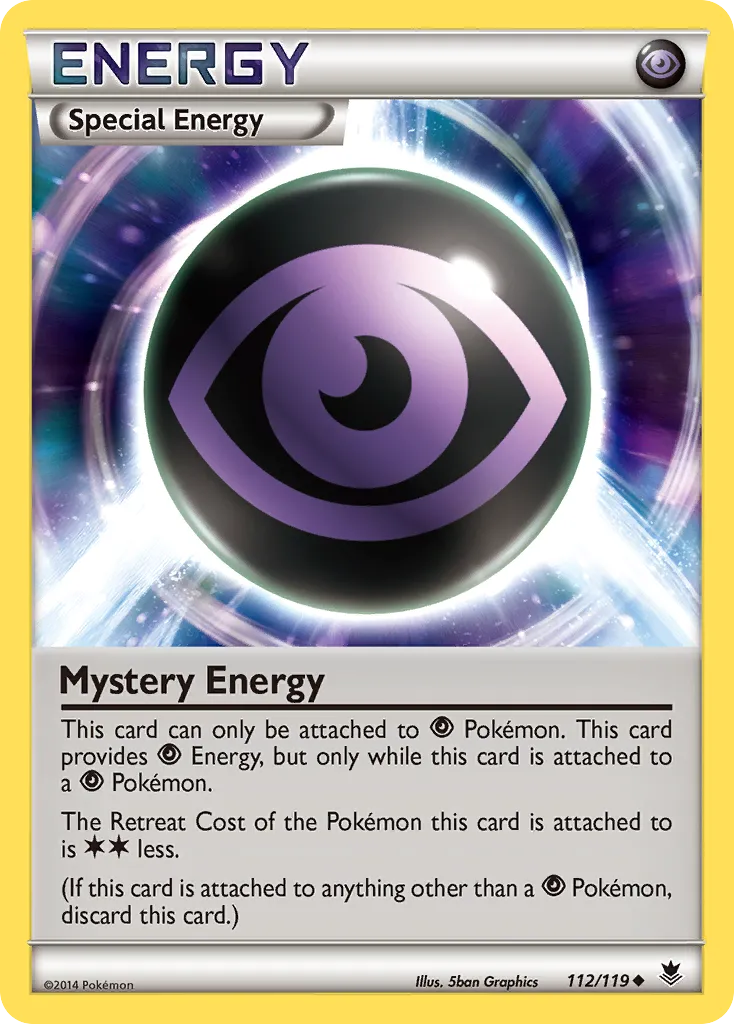 2014 Phantom Forces Mystery Energy #112/119 Uncommon card image