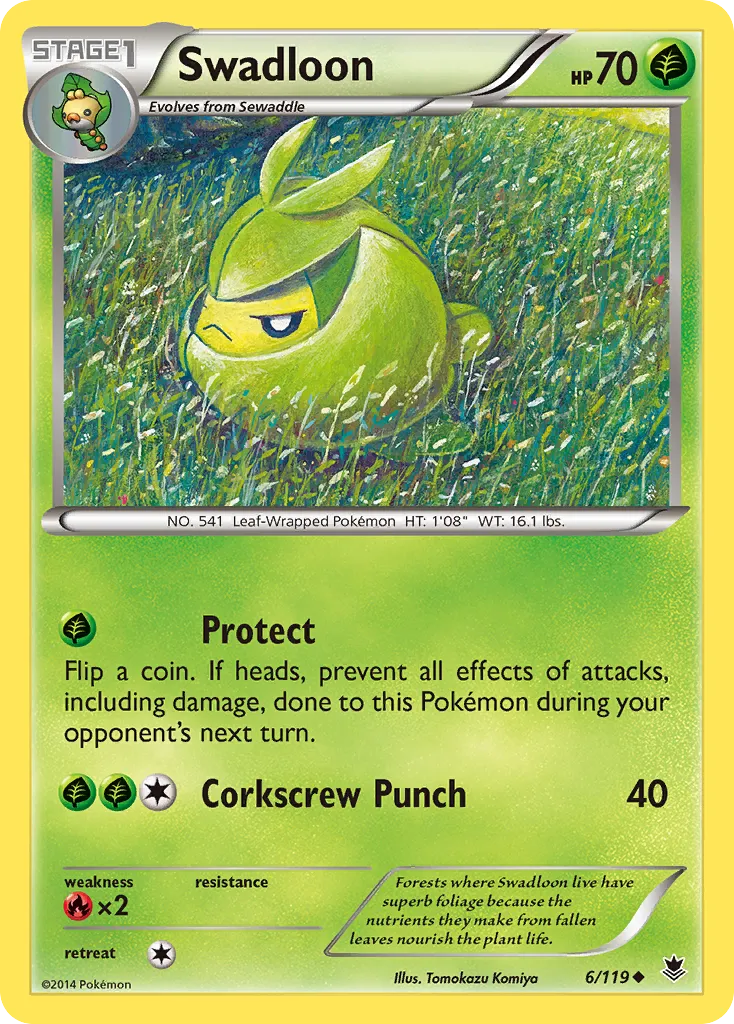 2014 Phantom Forces Swadloon Uncommon #006/119 Uncommon card image
