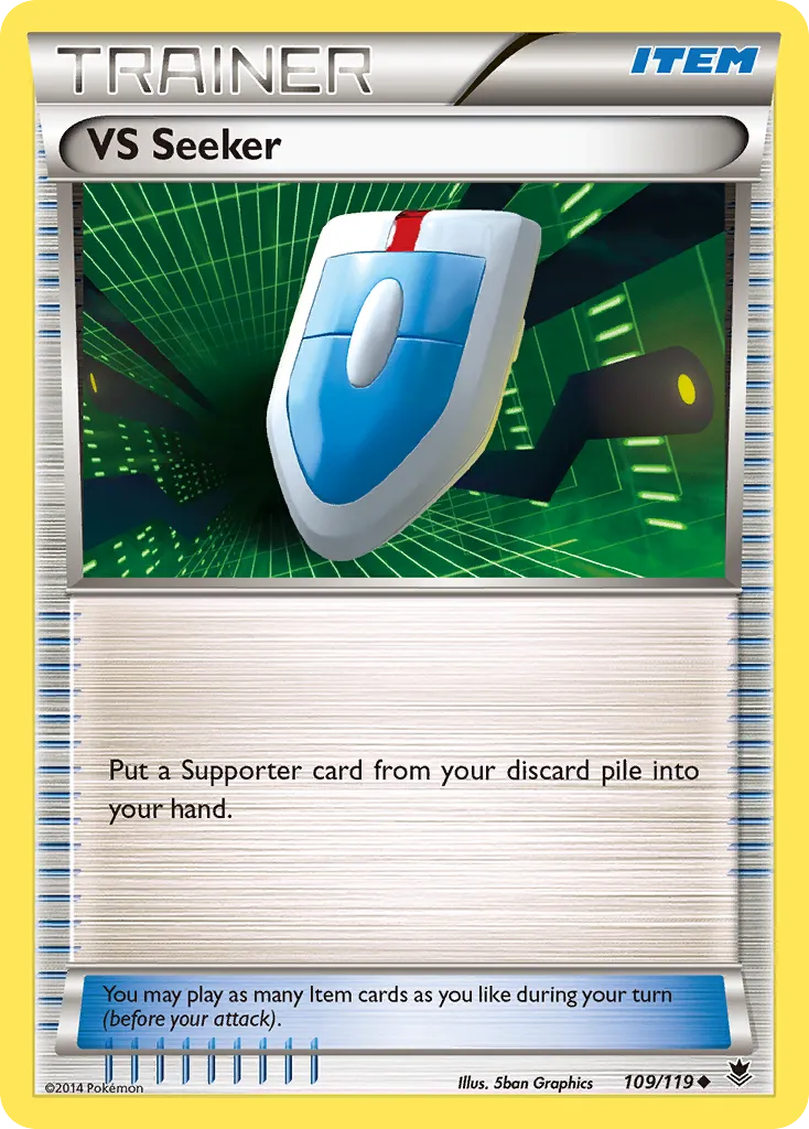 2014 Phantom Forces VS Seeker Uncommon #109/119 Uncommon card image