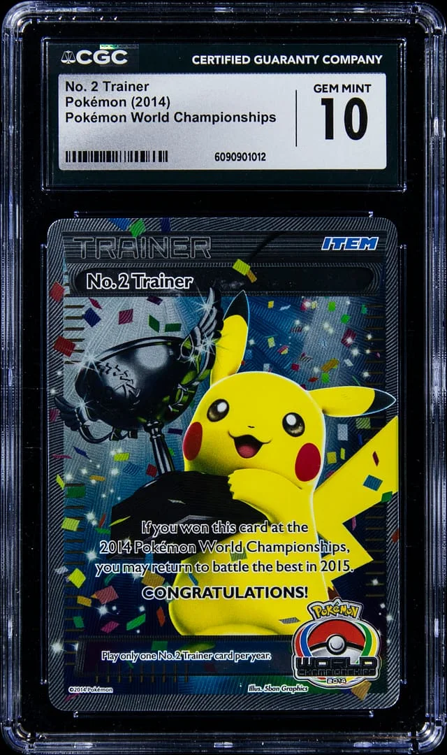 2014 Pokemon World Championships No. Trainer #2 card image
