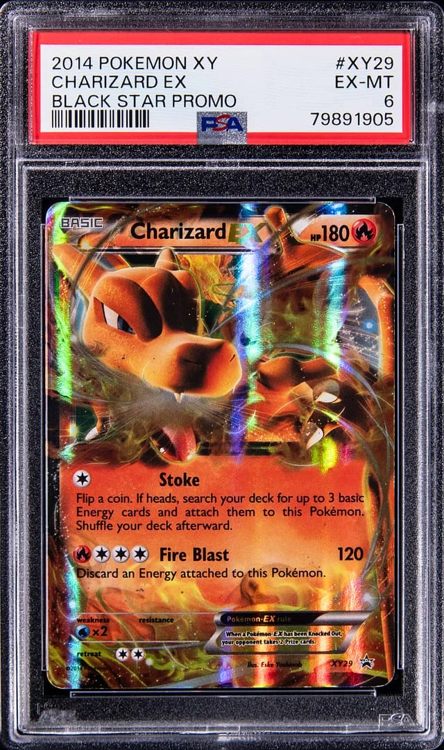 2014 Pokemon Xy Black Star Promo Charizard Ex #XY29 card image