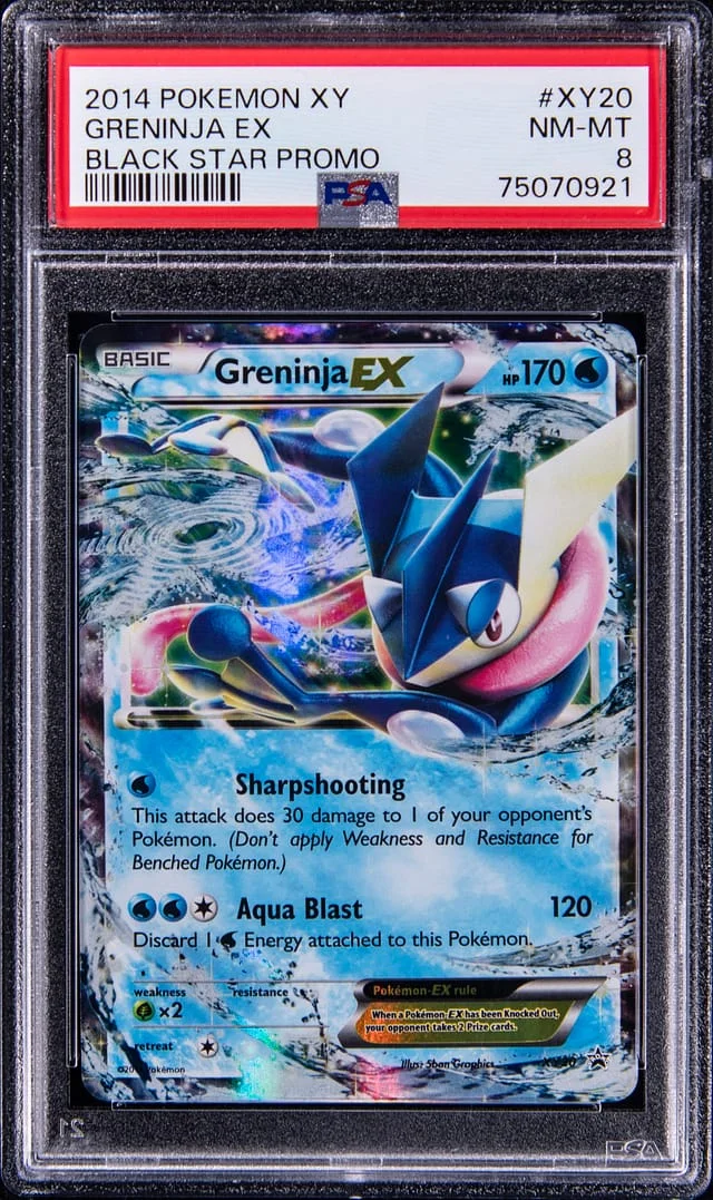 2014 Pokemon XY Black Star Promo Greninja Ex #XY20 card image