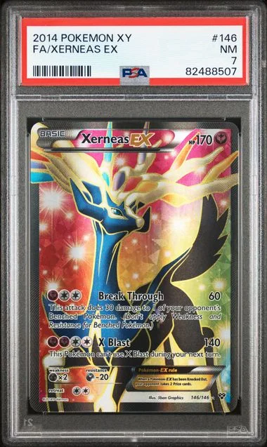 2014 Pokemon Xy Full Art/Xerneas Ex #146 card image