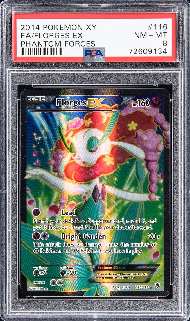 2014 Pokemon XY Phantom Forces Florges EX #116 card image