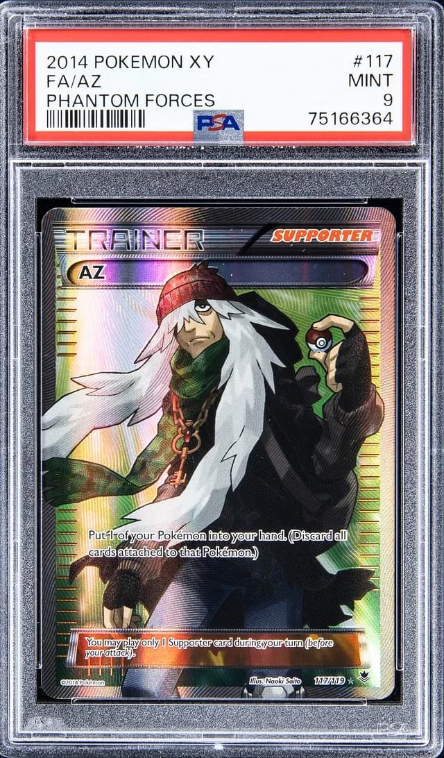 2014 Pokemon XY Phantom Forces Full Art Az #117 card image