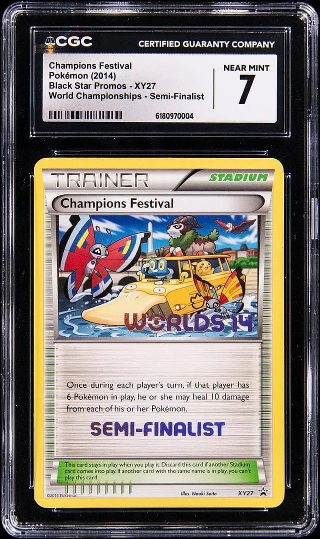 2014 Pokemon XY Promo World Championships 2014 Semi Finalist Champions Festival #XY27 card image
