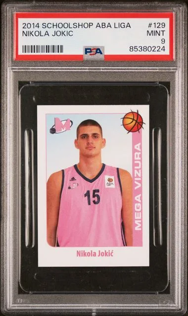 2014 Schoolshop ABA Liga Nikola Jokic #129 card image