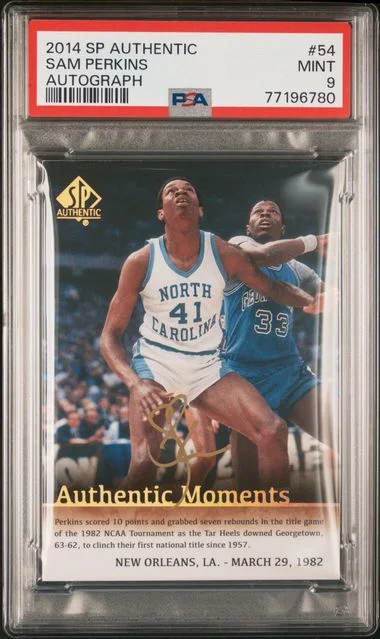 2014 SP Authentic Sam Perkins #54 card image
