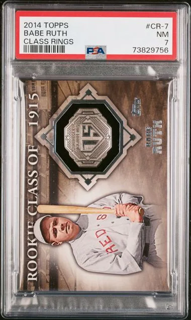 2014 Topps Babe Ruth Class Rings #CR-7 card image