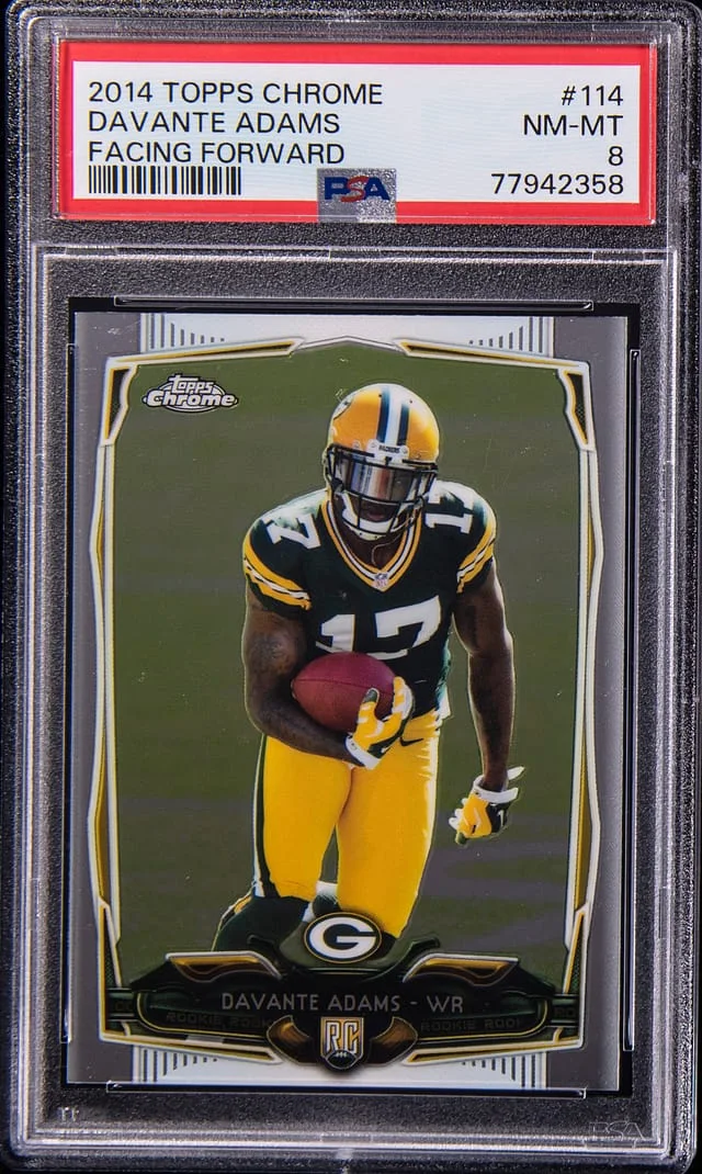 2014 Topps Chrome Davante Adams Facing Forward #114 card image