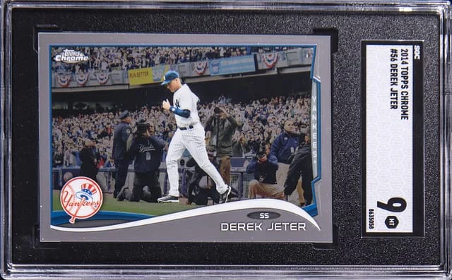 2014 Topps Chrome Derek Jeter #56 card image