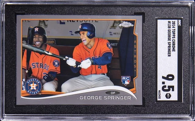 2014 Topps Chrome George Springer #138 card image