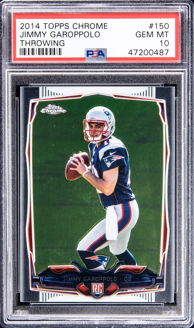 2014 Topps Chrome Jimmy Garoppolo #150 card image
