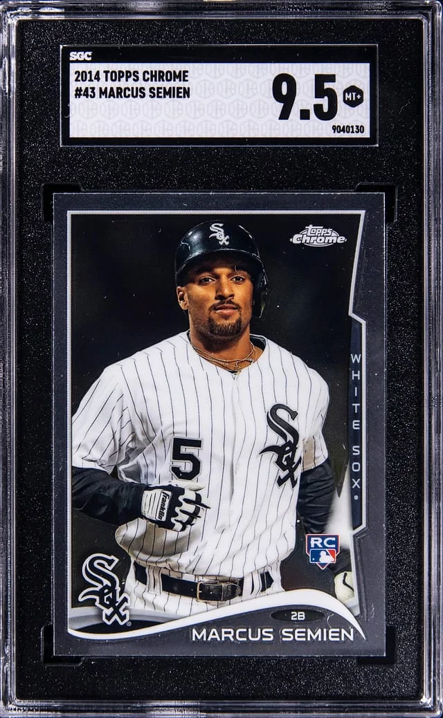 2014 Topps Chrome Marcus Semien Refractor #43 card image