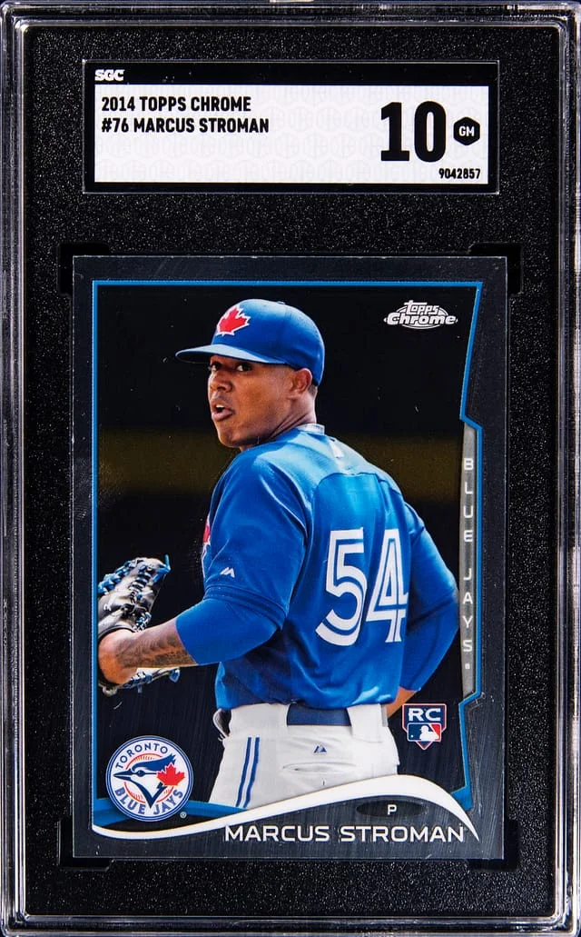 2014 Topps Chrome Marcus Stroman #76 card image