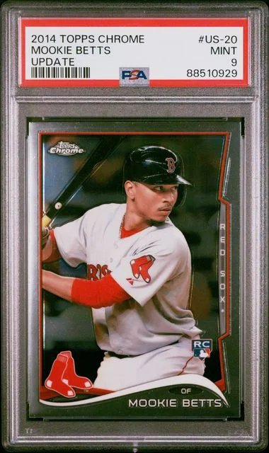 2014 Topps Chrome Update Mookie Betts #US-20 card image