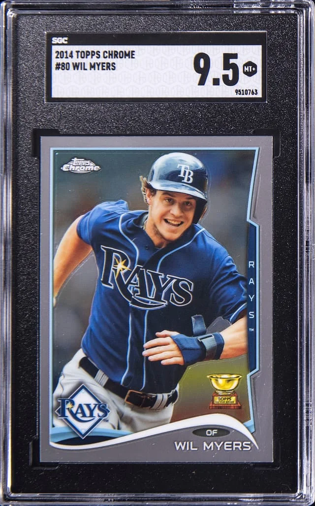2014 Topps Chrome Wil Myers #80 card image