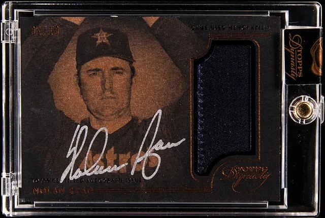 2014 Topps Dynasty Nolan Ryan Five Relic #NR3 card image