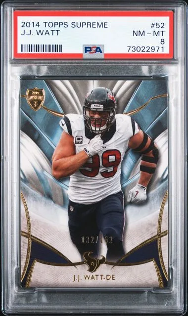 2014 Topps J.J. Watt Supreme #52 card image