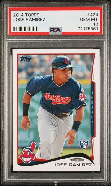 2014 Topps Jose Ramirez #424 card image