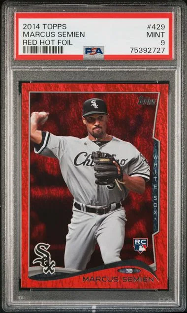 2014 Topps Marcus Semien Red Hot Foil #429 card image