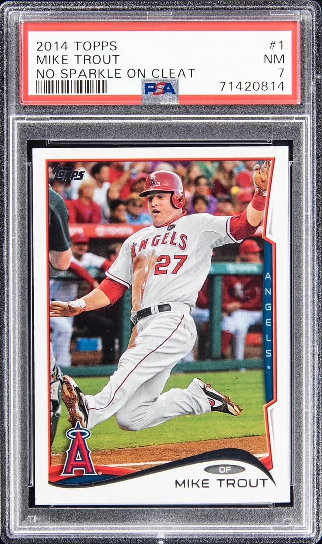 2014 Topps Mike Trout #1 card image