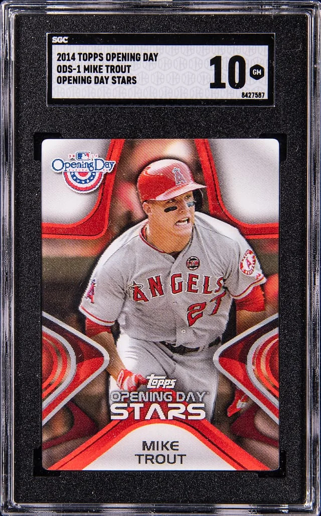 2014 Topps Mike Trout Opening Day All Stars #ODS-1 card image