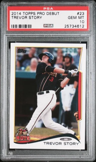 2014 Topps Pro Debut Trevor Story #23 card image