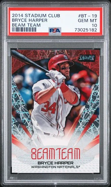 2014 Topps Stadium Club Bryce Harper Beam Team #BT-19 card image