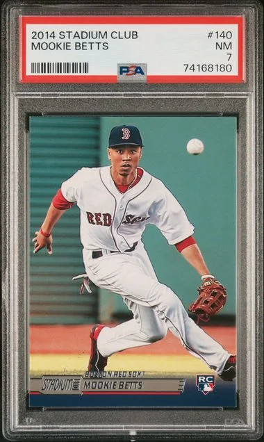 2014 Topps Stadium Club Mookie Betts #140 card image