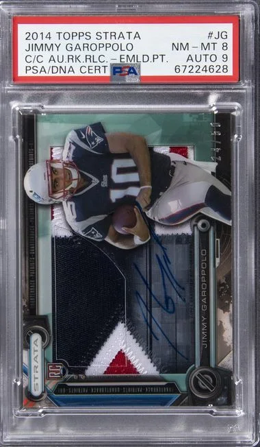 2014 Topps Strata Clear Cut #no-number card image