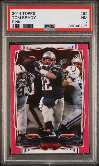 2014 Topps Tom Brady #52 card image