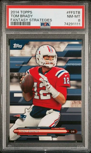 2014 Topps Tom Brady Fantasy Strategies #FFS-TB card image