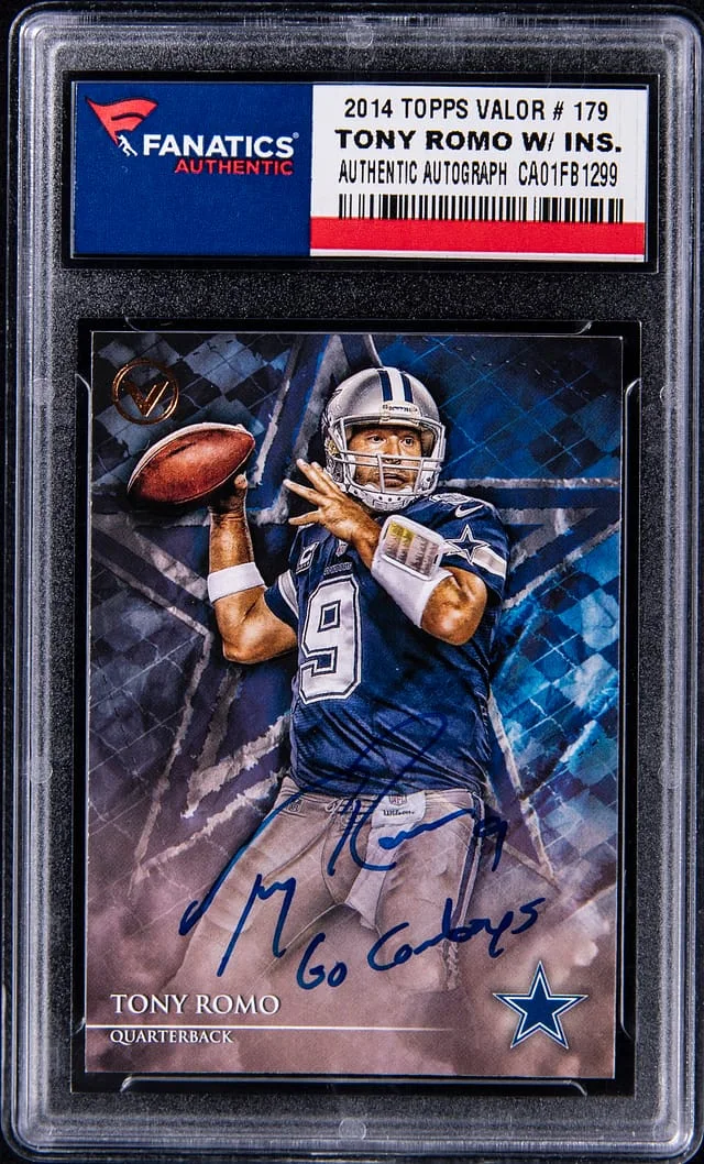 2014 Topps Tony Romo Valor #179 card image