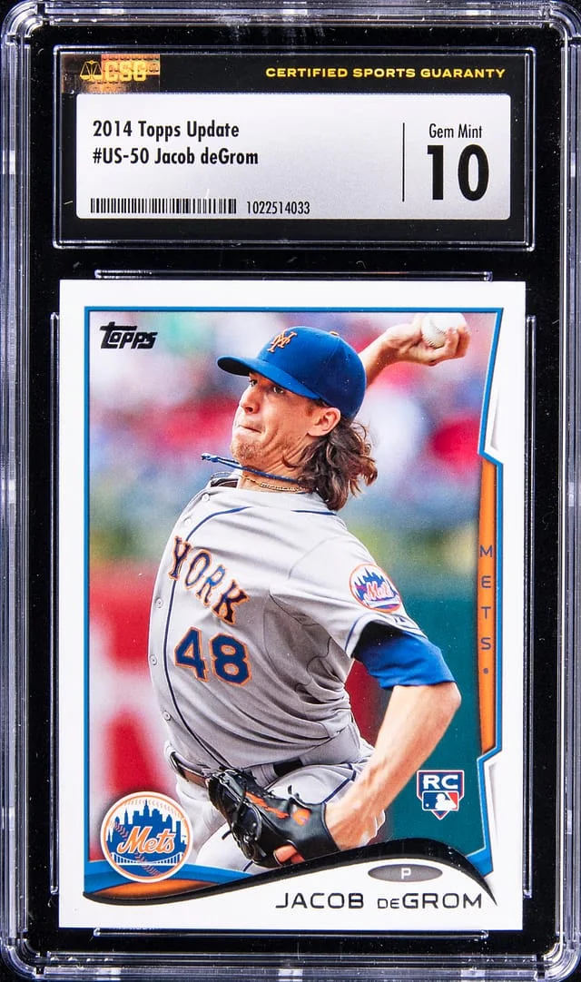 2014 Topps Update Jacob deGrom #US-50 card image