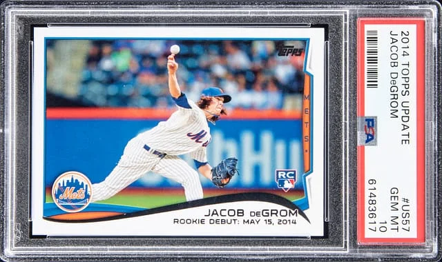2014 Topps Update Jacob DeGrom #US-57 card image