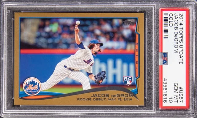 2014 Topps Update Jacob DeGrom #US57 card image