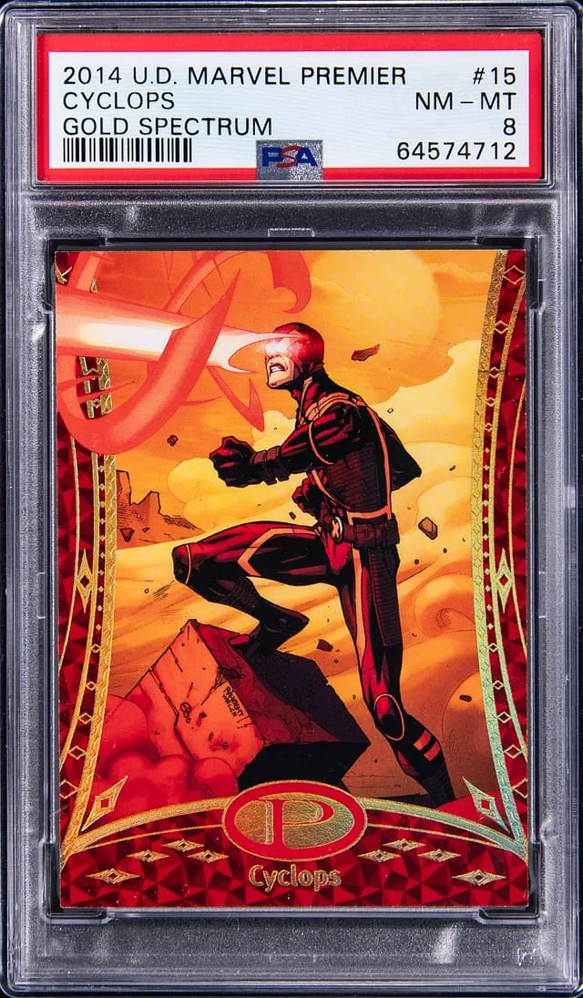 2014 Upper Deck Cyclops Marvel Premier Gold Spectrum #15 card image