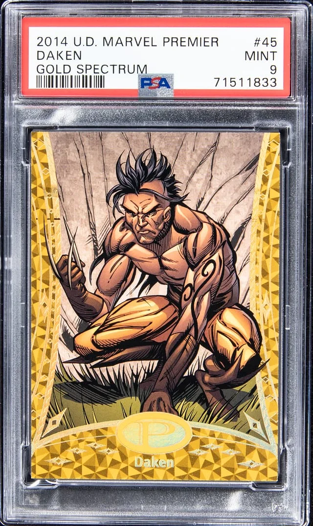 2014 Upper Deck Daken Marvel Premier Gold Spectrum #45 card image