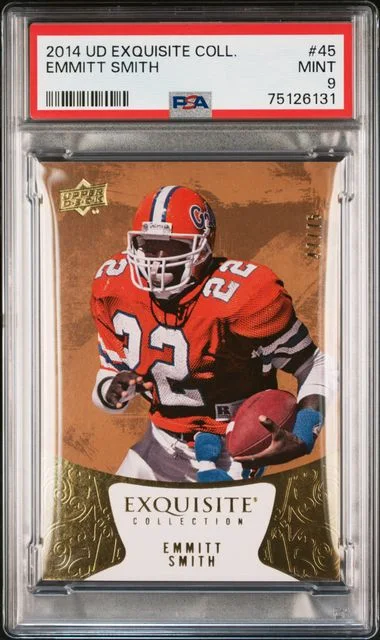 2014 Upper Deck Exquisite Collection Emmitt Smith #45 card image