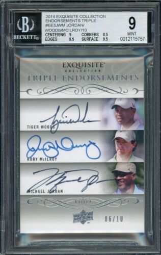 2014 Upper Deck Exquisite Michael Jordan #8 card image