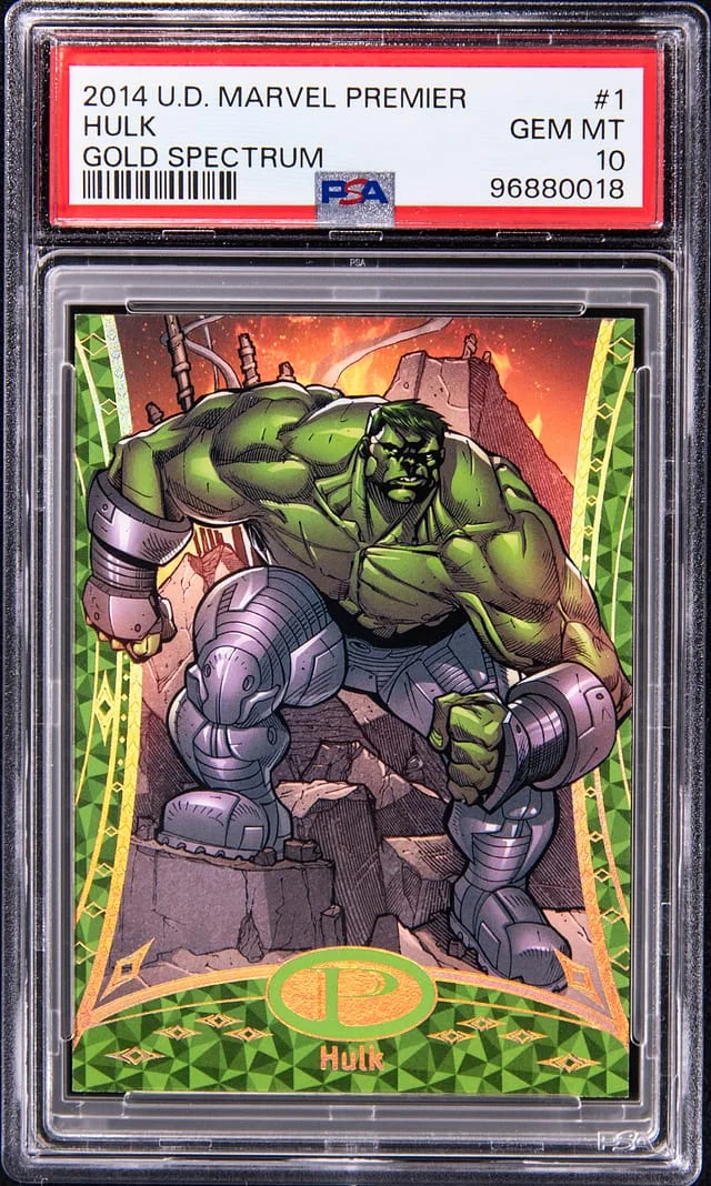 2014 Upper Deck Hulk Marvel PRemier Gold Spectrum #1 card image