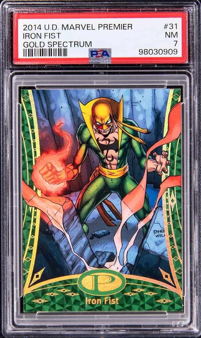 2014 Upper Deck Iron Fist Marvel Premier Gold Spectrum #31 card image