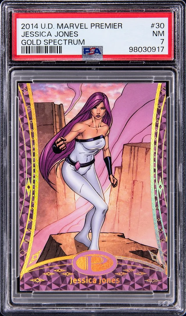 2014 Upper Deck Jessica Jones Marvel Premier Gold Spectrum #30 card image