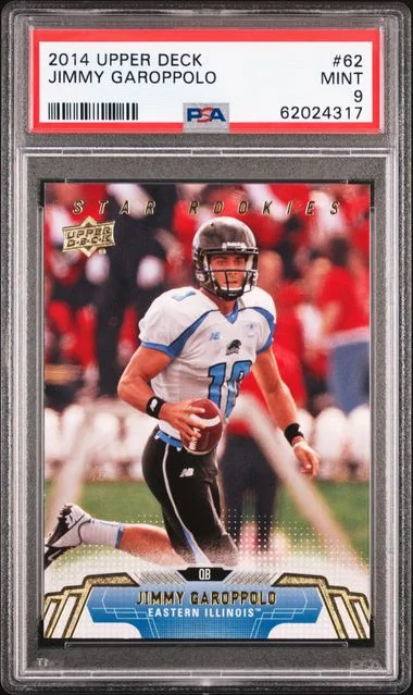 2014 Upper Deck Jimmy Garoppolo #62 card image