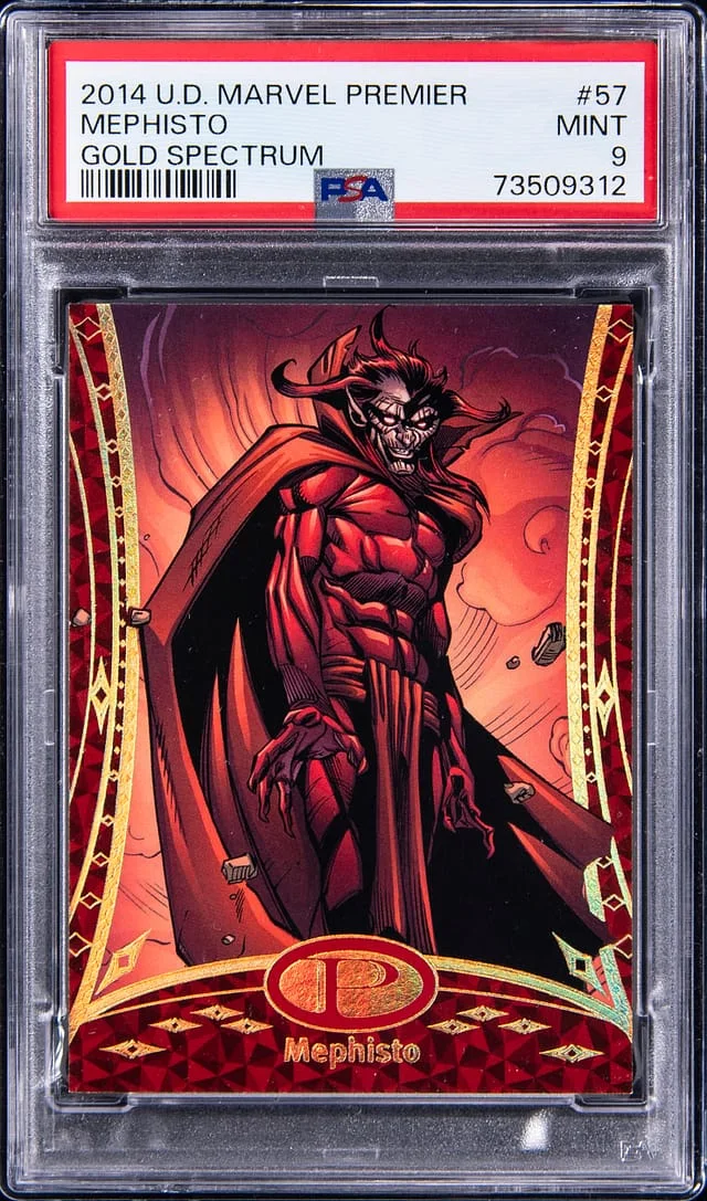 2014 Upper Deck Mephisto Marvel Premier Gold Spectrum #57 card image