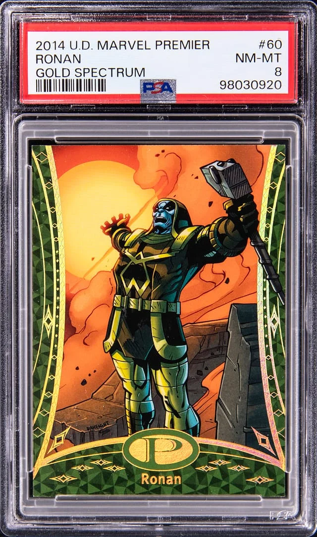 2014 Upper Deck Ronan Marvel Premier Gold Spectrum #60 card image