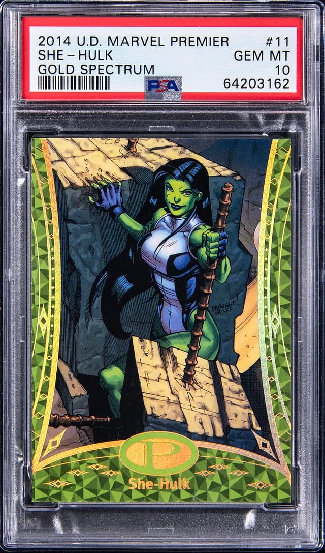 2014 Upper Deck She-Hulk Marvel Premier Gold Spectrum #11 card image