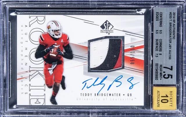 2014 Upper Deck SP Authentic Teddy Bridgewater #233 card image